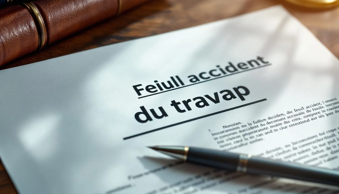 Feuille accident du travail : vos droits et obligations