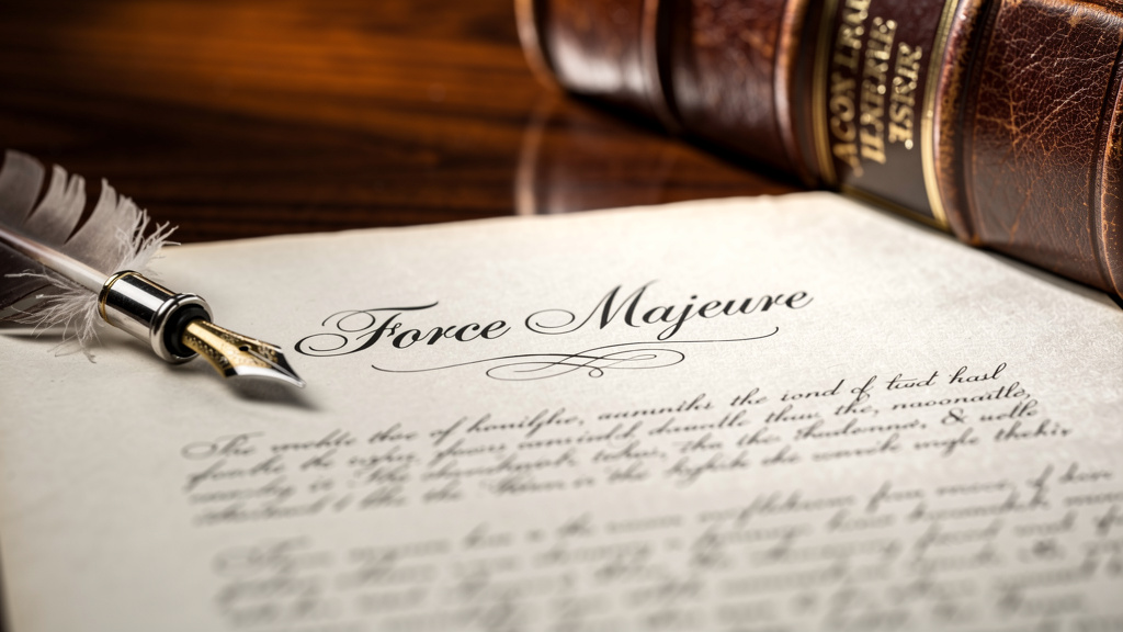 Force majeure code civil : guide des clauses essentielles